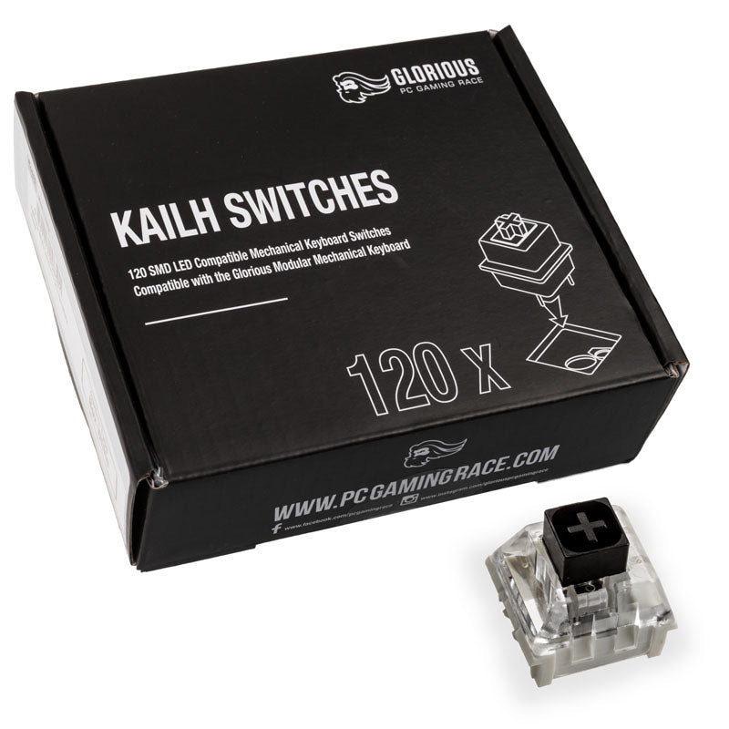 Glorious Kailh Keyboard MX Switches Black Glorious Kailh Keyboard MX Switches Black